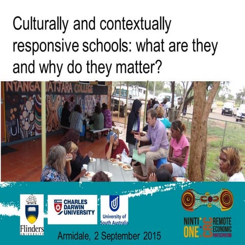 Culturally and contextually responsive schools: what are they and why do they...
