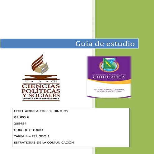 Guia de estudio comunicacion