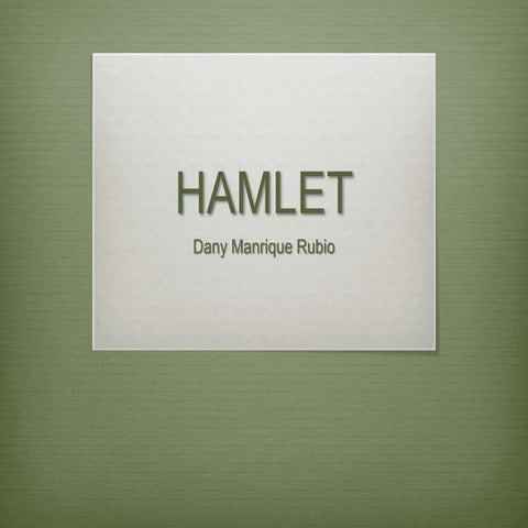 Hamlet seminario2 Dany Manrique