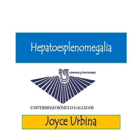 Hepatoesplenomegalia pediatria II