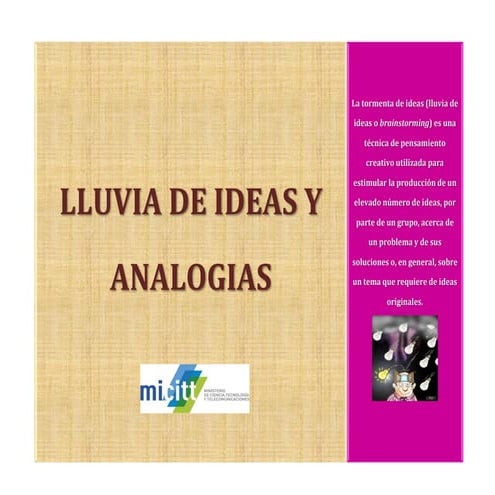 LLUVIA DE IDEAS, compilacion