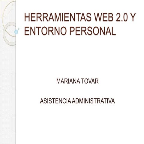Herramienta web 2.0
