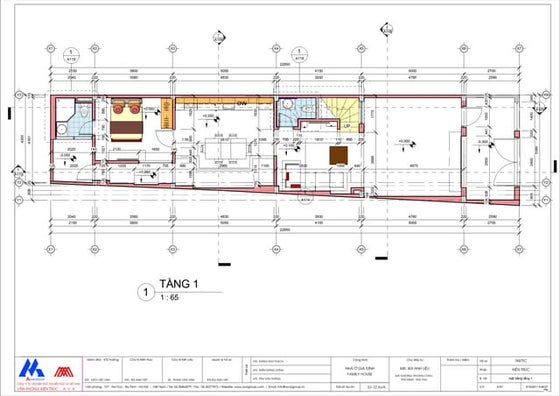 Ho so thiet ke day du bang revit