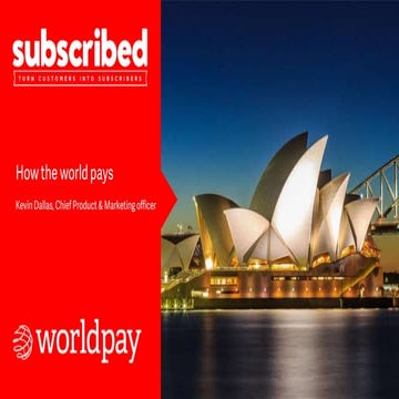 Sydney Subscribed 2016: How the World Pays