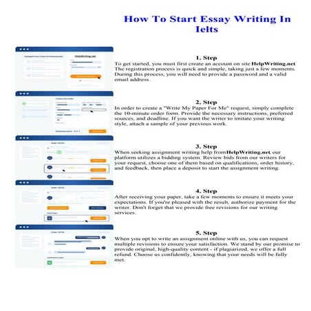 How To Start Essay Writing In Ielts
