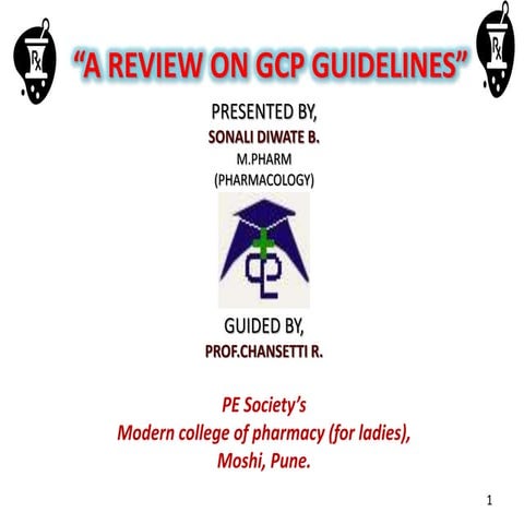 ICH GCP guidelines