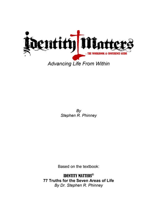 Identity matters workbook (lu lu master  edited)