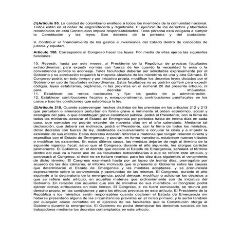 IMPUESTOS DE COLOMBIA ¨CONCEPTOS¨