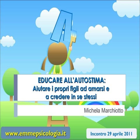 Educare all'Autostima