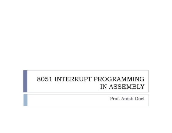 Interrupt