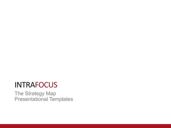 Strategy Map Templates