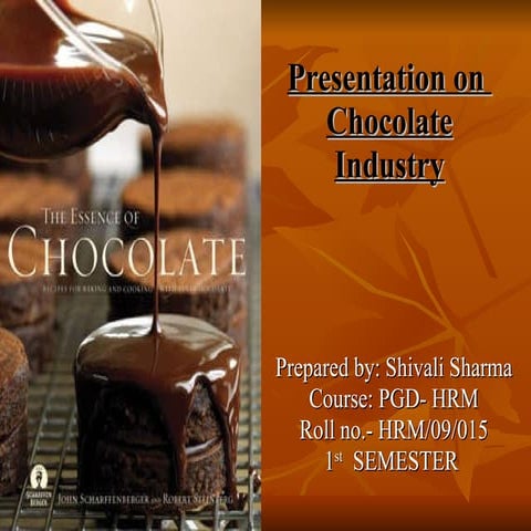Introduction Of Chocolates