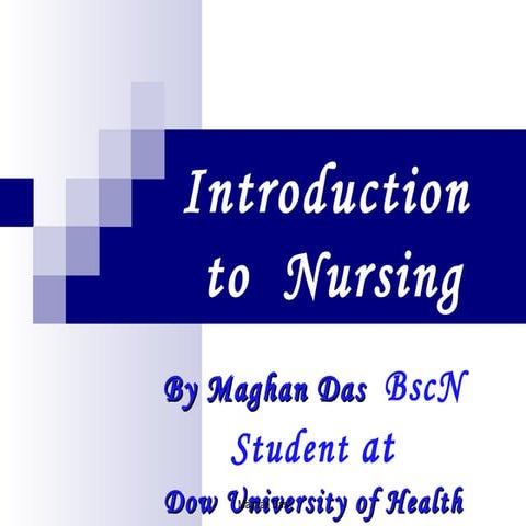 Introduction  to  nursing