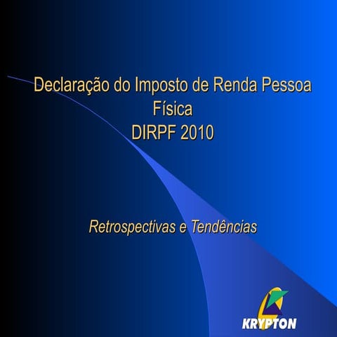 Palestra: Imposto de Renda Pessoa Física 2010