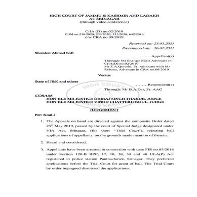 Jammu kashmir ladakh hc order