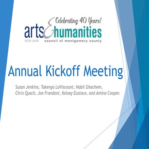 FY17 Kickoff presentation