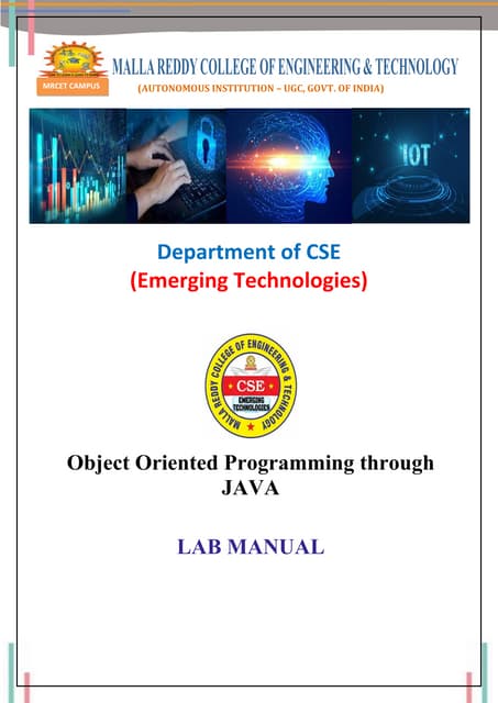 Lab Manual Object Oriented Programming through JAVA.pdf