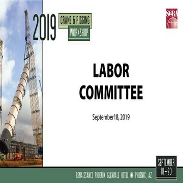 2019 CRW Labor Committee Meeting