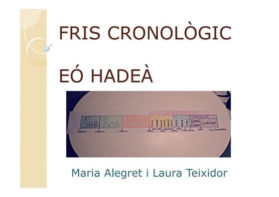 La història del nostre planeta 1a partm