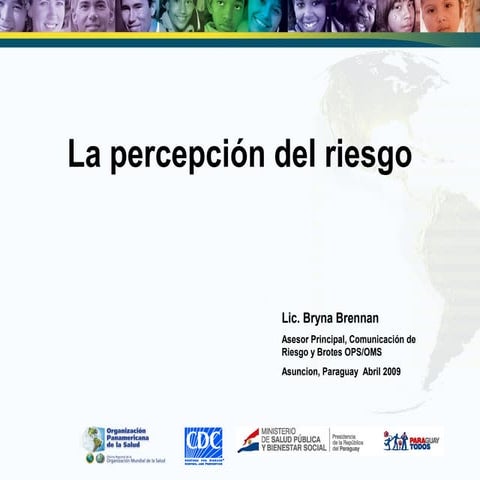 La percepción del riesgo ppt