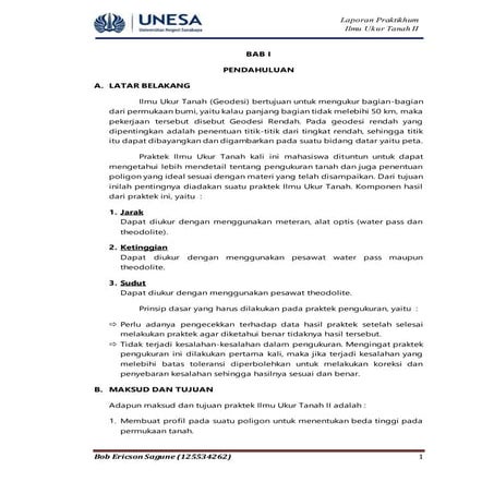 Laporan Praktikhum IUT