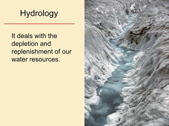 introduction of hydrology