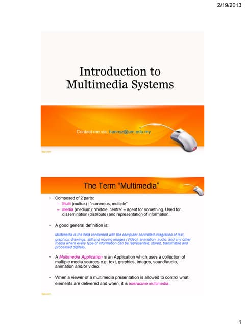 Lecture 1