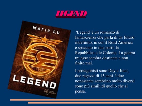 LEGEND - Margherita Baldisserotto