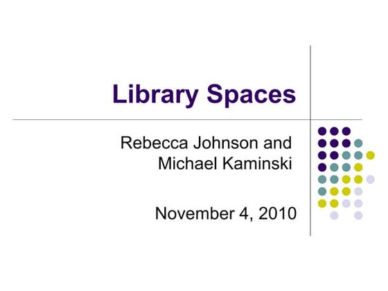 Library spaces