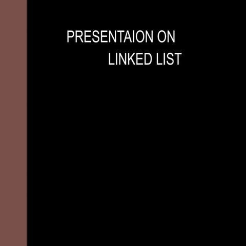 Linked list