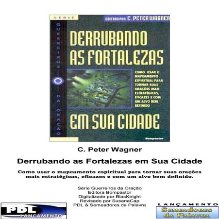 Livro derrubando as fortalezas