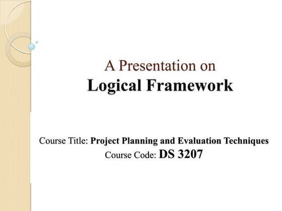 Logical framework