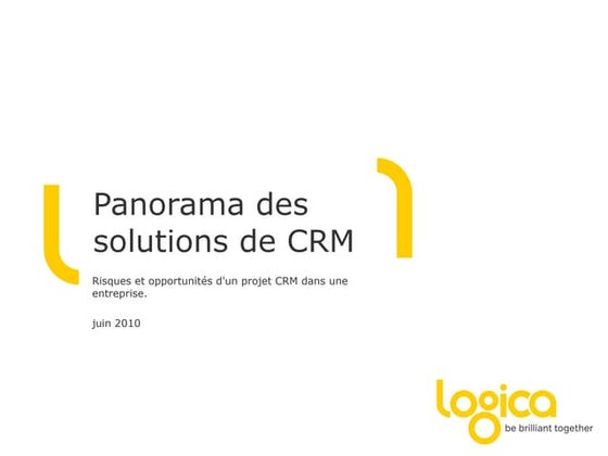 Logica presentation meito atelier crm