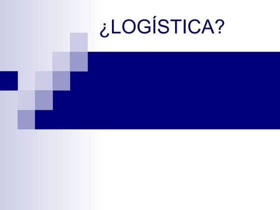 Logistica presentacion
