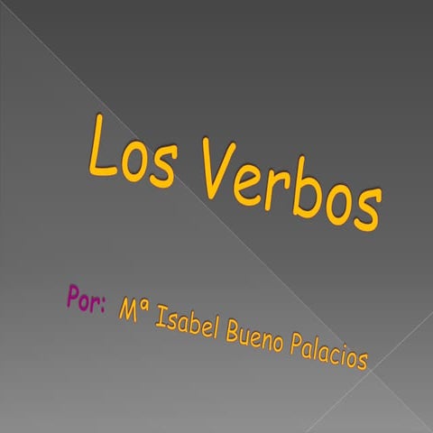 Los verbos