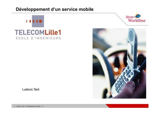 Ergonomie, Design et Développement d'applications mobiles