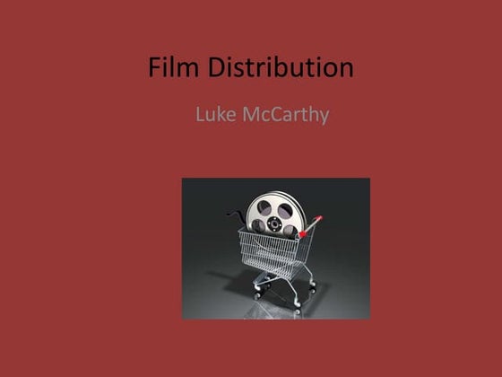 Luke  film distribution- task 3