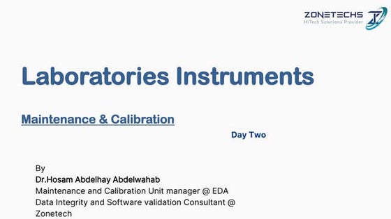Maintinance & Calibration, PQ Day two.pdf