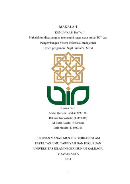 Komunikasi Data