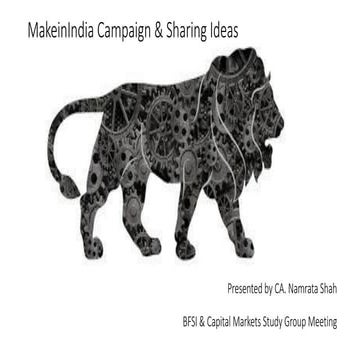 Makein india   Namrata Shah