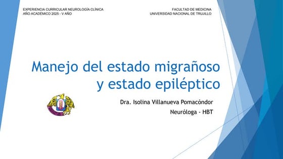 Manejo del estado migrañoso y estado epiléptico.pdf