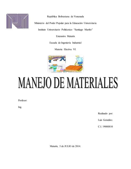 Manejo de materiales