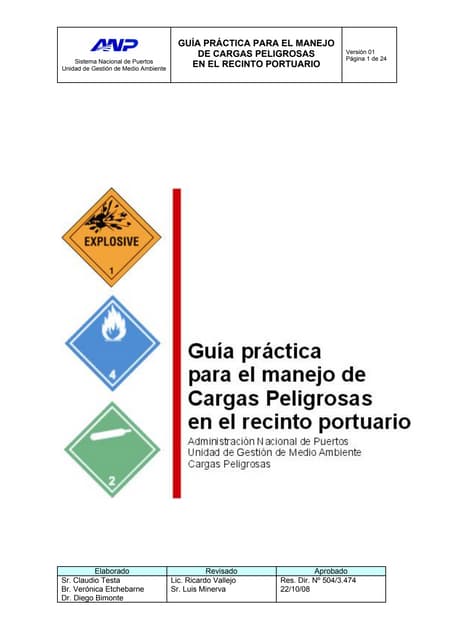 Manejo de mercancias peligrosas