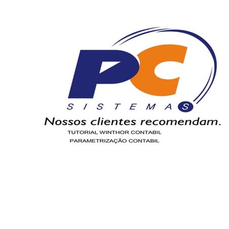 Manual winthor   parametrização contábil