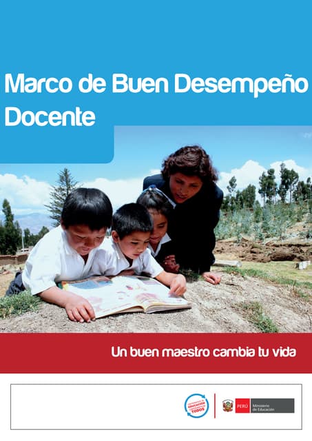 Marco de un buen desempeño docente
