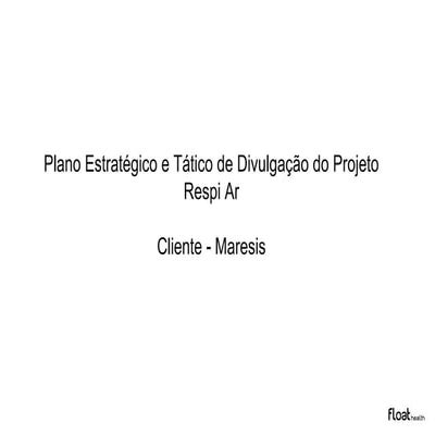  Maresis - Divulgação Respi Ar