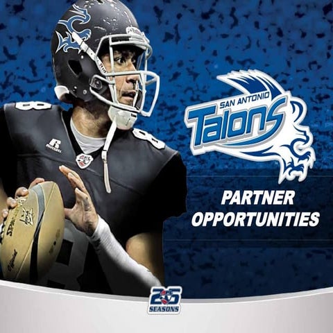 San Antonio Talons 2012 Media-Kit 