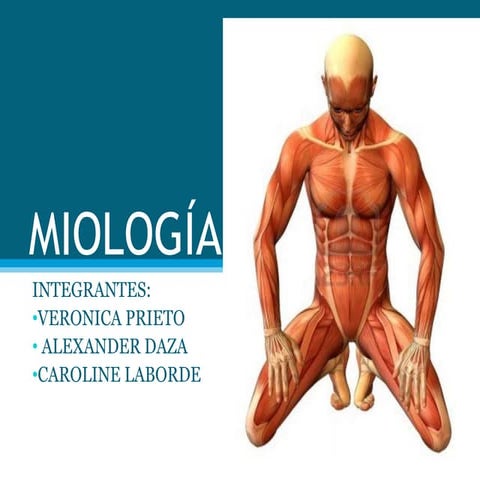 Miologia Generalidades