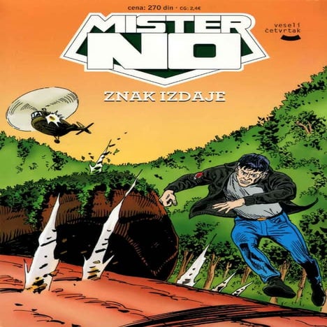 Mister No VC 72 - Znak izdaje