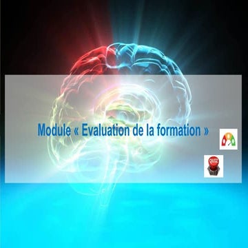 présentation Module évaluation de la formation...ppt